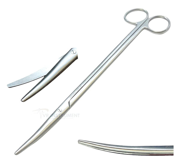 VR Instrument Supply Metzenbaum Scissors Curved 9" Blunt/Blunt Medical Surgical Veterinary Instruments Tools