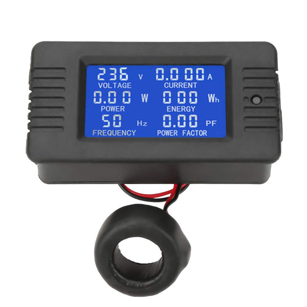 Oumefar PZEM-022 LCD Digital Display Power Energy Panel, Digital AC KWh Tester Volt Amp Meter