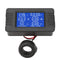 Oumefar PZEM-022 LCD Digital Display Power Energy Panel, Digital AC KWh Tester Volt Amp Meter