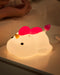 joyful xinghai Unicorn Night Light for Kids, Soft Silicone Tap Control Lamp with 30-Min