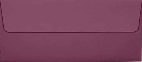 LUXPaper #10 Business Envelopes | Peel & Press | 4 1/8" x 9 1/2" | Vintage Plum | 80lb. Text | 50 Qty by LUXPaper