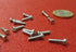 K-mac 18-8 M2.5 .45 mm 10 mm 200 Zinc Plated Stainless Steel Cheese Head Slotted Machine Screws, FT, x Thread Size x