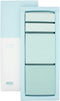 Lined Sticky Notes Set, 240 Sheets Square Lined Sticky Notes Pads, 4 Pads/Pack, Pastel Small Sticky Notes (Blue)