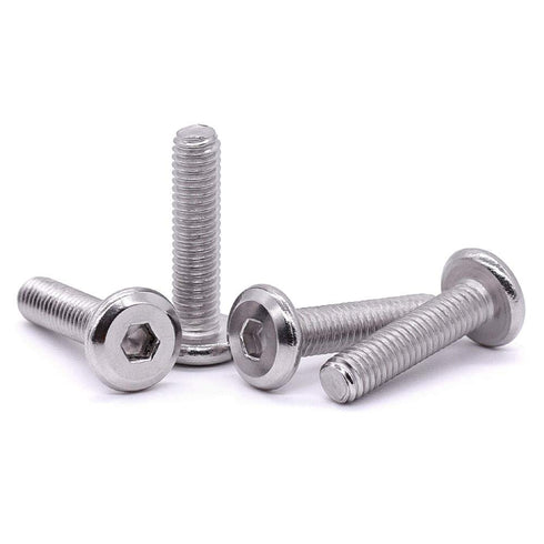 M8-1.25 x 20mm Hex Socket Head Cap Screws, 304 Stainless Steel 18-8, Flat Countersunk Machine Screws for Furniture, 20