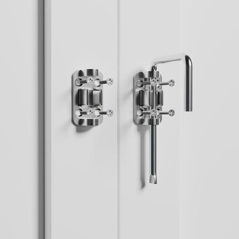 2-3/8 Inch ETEKJOY Patio Sliding Door Loop Lock U-Shaped Latch Hook Lock for Window Barn Garden Fence Gate Shed Garage