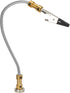 Walfront Single Arms Soldering Helping Hands, Magnetic Base Adjustable Welding Tool for Electronics Repair Assembly