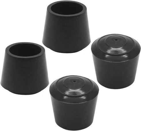 Kyuionty 16Pcs 7/8 Inch Rubber Chair Leg Tips Caps Furniture Table Chair Leg Caps