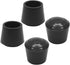 Kyuionty 16Pcs 7/8 Inch Rubber Chair Leg Tips Caps Furniture Table Chair Leg Caps
