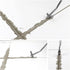 NEMTMCUA Hand Caulking Removal Tool,Steel Head Grout Cleaner Scraper Scrubber Brush Tile Joint Cleaning Brush Tiles Gap