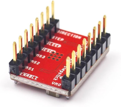 SHILLEHTEK ORIGINAL A4988 Stepper Motor Driver with Heatsink | 1.5A High Current | Compatible with Arduino, Reprap,