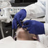 1st Choice Nitrile Disposable Gloves, 3 Mil Blue Indigo, Latex Free Medium Box of 100 Medical Gloves