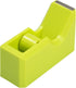 JAM PAPER Colorful Desk Tape Dispensers - Lime Green, Sold Individually