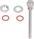 Tnfeeon Stainless Steel Thermowell, 6.7in Length for Temperature Sensors Fitting Accessories