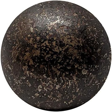 Premium Upholstery Tacks, 1-inch Diameter Nailhead Pins, Large Decorative Trim for Furniture (50, Dark Antique Brass)