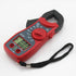 Digital Clamp Meter, DC Amp Meter, Voltage Meter, Multitester for Measuring Resistance, Red DC Amp Meter