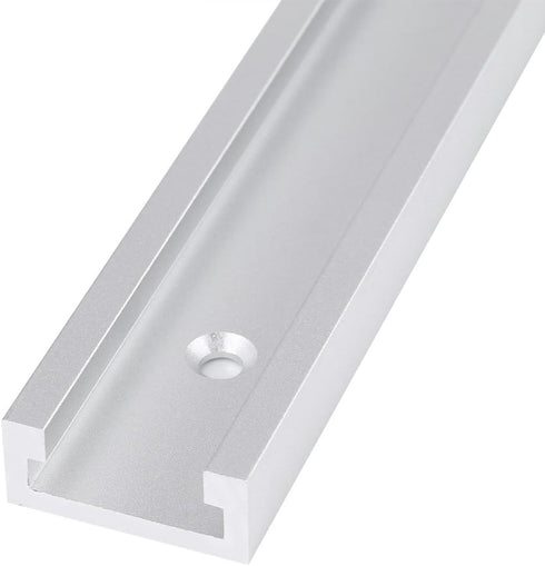 Yosoo Aluminum Alloy T-Track Woodworking T-Slot Track for Workbench Machines (300mm/400mm)