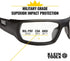 Klein Tools 60537 Safety Glasses, Professional Protective Eyewear with Full Frame, Scratch Resistant and Anti-Fog