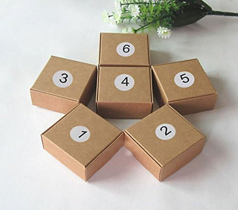 dealzEpic Number Stickers 1 to 100 Self Adhesive Small Round Labels