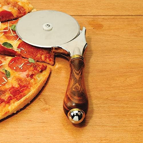 Penn State Industries (1pack) PKPCUTB Deluxe Stainless Steel Pizza Cutter Kit Woodturning Project
