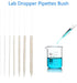 18 Inches Long Wool Tube Brush for Cleaning Glass Pipettes, Endoscope, Straw, Tea and Coffee Spouts, Vases, and Glasses