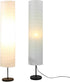 Fockety Rice Paper Floor Lamp Shade, 94cm 37 Inch Paper Floor Lampshade Light