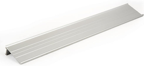 Sleek Silver Magnetic Marker Tray for Dry Erase Boards
