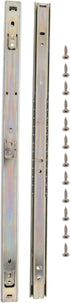 ABOOFAN Heavy Duty Keyboard Drawer Slides 27mm Wide Zinc-Plated 2-Section Ball Bearing