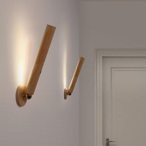 HOODANCOS 360degree Modern Wall Sconce Led Wall Lamps for Bedroom Rotating Light Bright Night Light Hallway Fixtures