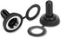 MGI SpeedWare One-Side Momentary Toggle Switches (ON)/Off 5-Pack with Waterproof Boots, 2-Pin SPST
