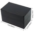 Junction Box, Zulkit Project Box IP65 Waterproof Dustproof ABS Plastic Electrical Boxes Electronic Enclosure Black 7.9 x 4.7 x 4.4 inch(200 x 120 x 113 mm)(Pack of 1)