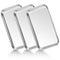 Medical Tray Stainless Steel (3 Pack) for Dental Lab Instruments, Surgical Metal Trays, Bathroom Organizer