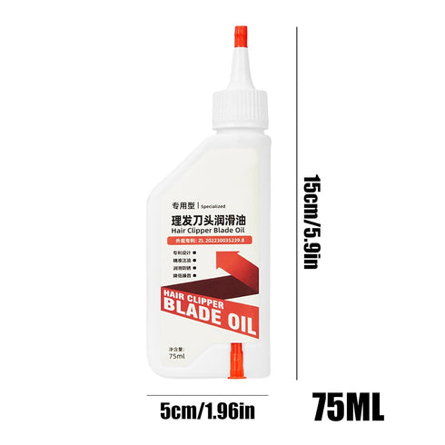 Generic 75ml Hair Clipper Oil | Electric Shaver Oil Lubricant | Liquid Lubricant for Professional Cutting Tools Razors