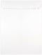 JAM PAPER 9 1/2 x 12 1/2 Open End Catalog Envelopes with Peel and Seal Closure - White - 50 Pack