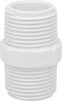 20Pack 1 Inch PVC Nipple Male Thread Coupling Adapter Connector, 1" PVC NPT Male Thread Coupling Pipe Fitting
