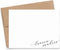 Personalized Stationery for Women, Personalized Script FLAT OR FOLDED Note Cards with
