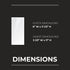 2 5.5 11 Pack 24 Risch Double-Sided All Clear Vinyl Menu Cover | Two-Sided View Plastic Menu Holder | Slip