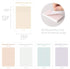 Monolike Smoothie Grid Sticky-it, 5p Set Self-Adhesive Memo Pad, 50 Sheets