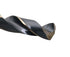 Accusize Industrial Tools 9/16'' ANSI M35 Drill, 1/2'' Shank, 135 Degree Split Point for Precision Drilling