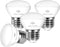 R14 LED Bulb 4W E26 Base, 2700K Warm White, Dimmable Mini Reflector Floodlight, 4 Pack