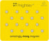 Three by Three Seattle Mini Mighties Magnets, Heavy Duty Magnets for Fridge, Dry Erase Whiteboards, Home Offices (16