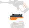 1x Adapter Only for Worx 20v USA Version Cordless Tools, Compatible with Ridgid 18v Batteries, Black-Yellow