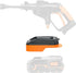 1x Adapter Only for Worx 20v USA Version Cordless Tools, Compatible with Ridgid 18v Batteries, Black-Yellow