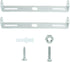 Waziaqoc 4 4.7 Inch PCS Light Fixture Mounting Bracket, Ceiling Light Plate Wall Mounting Bracket Square Kit