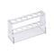 uxcell Acrylic Test Tube Holder Lab Stand Rack, 6 Wells for 25ml Centrifuge Tubes Clear