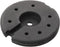 Gatuida Weighted Metal Lamp Base for Desk Table and Floor Lamps Round
