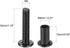 uxcell Screw Post Fit for 5/16"(8mm) Hole Dia Male M6x30mm Binding Bolts Leather Fastener Carbon Steel