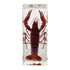 FlyingBean Real Shrimp Specimens in Resin Paperweight Crafts, Animal Taxidermy Collection for Science