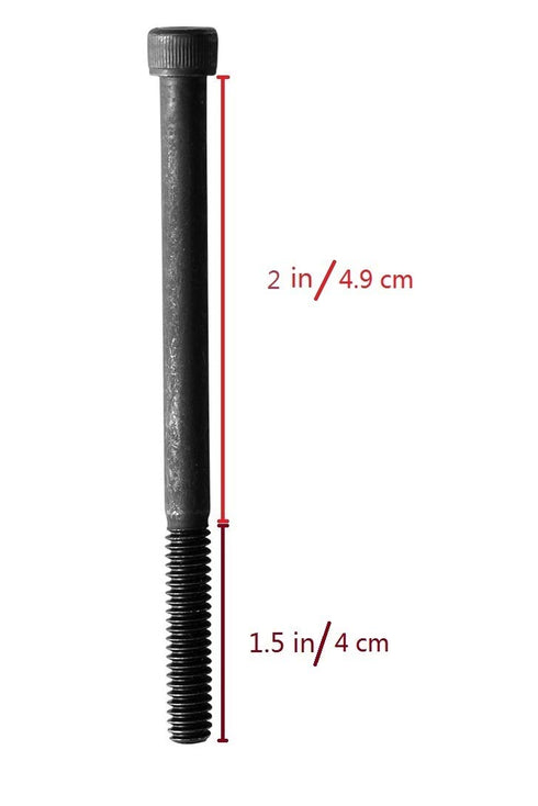 Socket Head Cap Screw - 1/4-20 x 3-1/2", Alloy Steel, Black Oxide, 10 Quantity