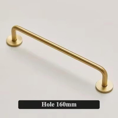 Generic Handle(C-3255-160-dizuo) Wardrobe, Kitchen Cabinet, Wardrobe, Wardrobe, Bedside Table Handle, Minimalist Gold
