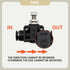 3 Pcs 10mm Tube OD Air Flow Control Valve, Union Pneumatic Speed Control Push to Connect Fitting Regulator